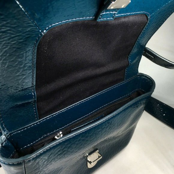 Marc by Marc Jacobs Small Aqua Faux Leather Bag - Picture 4 of 12